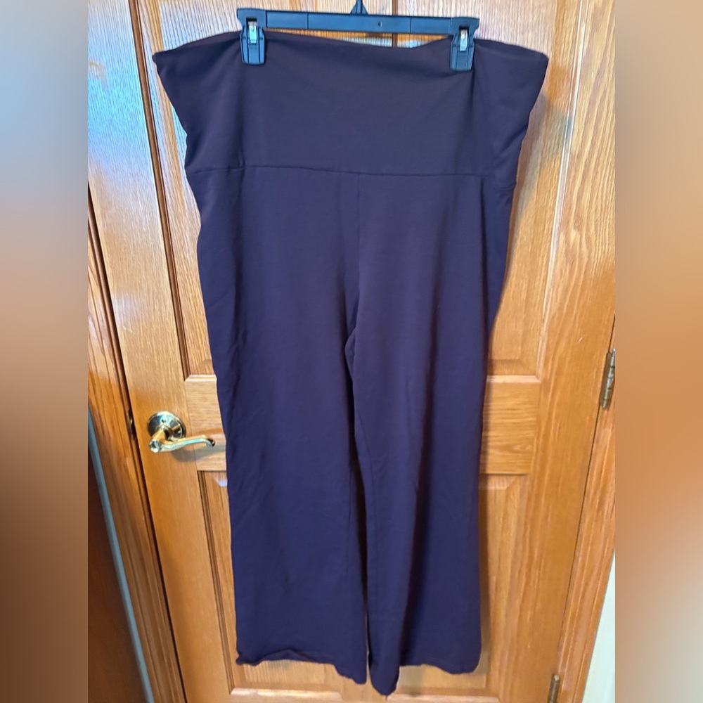H&M Women's Dark Purple Yoga Pants